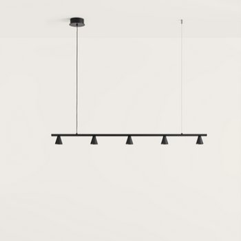 Lampa wewnętrzna, wisząca Aromas Lyb, czarny