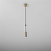 Lampa wewnętrzna, wisząca AqForm Modern Glass złota, outlet