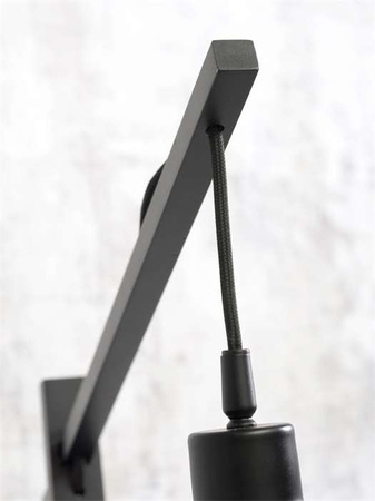 Lampa podłogowa czarna PALAWAN 40x15 czarny