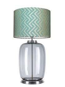 Lampa wewnętrzna, stojąca Famlight Laut Table stone blue