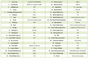 Lampa wewnętrzna, wisząca Elstead Franklin FRANKLIN/P, kolor czerwony