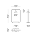 Lampa wewnętrzna, stojąca Estiluz Cupolina M-3937 26 BLK
