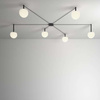Lampa wewnętrzna, sufitowa Estiluz Circ R12.4S2M 26BLK