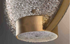 KINKIET HORO MASIERO ZŁOTY, SPECTRUM GRAY LED 14,4W