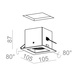 Lampa wewnętrzna, wpuszczana Aqform Squares 50x1 230V recessed 12