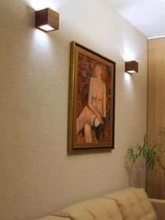 Lampa wewnętrzna, ścienna Cleoni Caspe 120