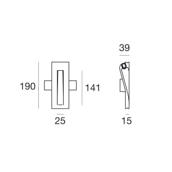 PODTYNKOWA OPRAWA GIPSOWA LED LINEA LIGHT GYPSUM 60930W70