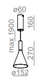 Lampa wewnętrzna, wisząca MORPH LED, AQFORM, 50576-M930-F3-00-12, Outlet