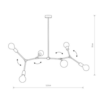 Lampa sufitowa Nowodvorski Twig