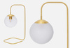 Lampa wewnętrzna, stojąca Famlight Muna Table Square 1/25 Transparent Matt