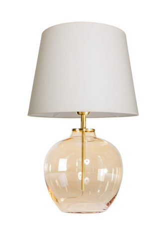 Lampa wewnętrzna, stojąca Famlight Timor Amber