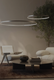 Lampa wewnętrzna, wisząca Zava Rings Vertical 50cm k. złoty 3000K, ekspozycja