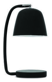 Lampa stołowa Newport czarna 28x11x13cm