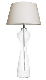 Lampa wewnętrzna, stołowa HAVANA L, transparentna,  FAMLIGHT, 03-7001 + A038, Outlet