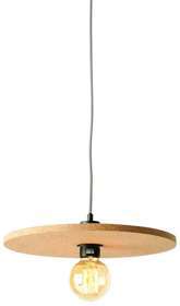 Lampa wisząca Algarve, korek 40x1,5cm, naturalny