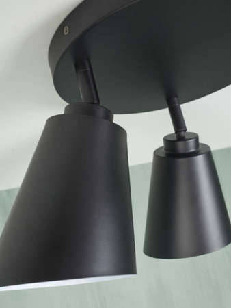 Lampa sufitowa BREMEN potrójna czarna