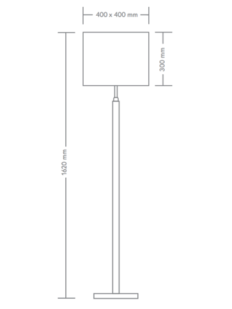 Lampa wewnętrzna, podłogowa Kandela Lighting Quattro LS-1