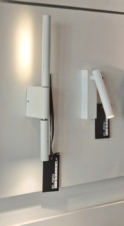 Lampa wewnętrzna, ścienna Estiluz Canut A-3571 kolor biały, Outlet