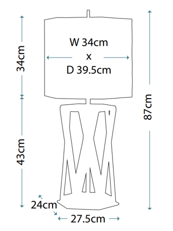 Lampa wewnętrzna, stojąca Elstead Apollo