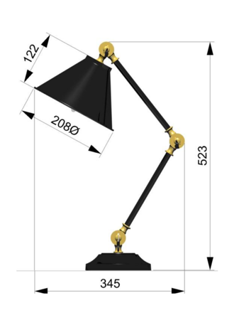 Lampa wewnętrzna, stojąca Elstead Provence Element PV ELEMENT