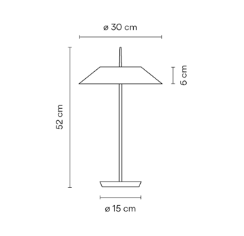 Lampa wewnętrzna, stojąca Vibia Mayfair 5505