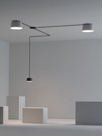 Lampa wewnętrzna, sufitowa Vibia Tube 6100