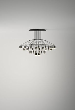 Lampa wewnętrzna, wisząca VIBIA WIREFLOW 0377