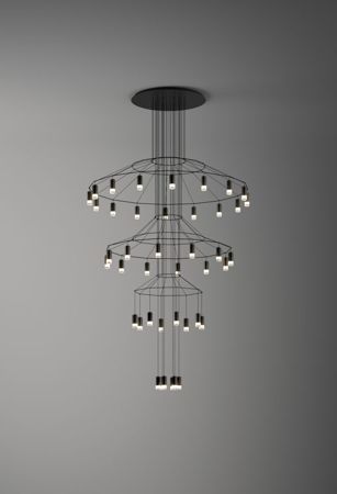 Lampa wewnętrzna, wisząca VIBIA WIREFLOW 0377