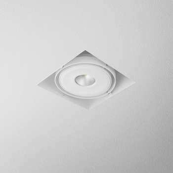 Lampa wewnętrzna, wpuszczana Aqform Squares 111x1 QRLED trimless recessed 03