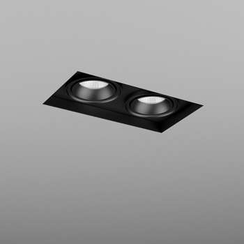 Lampa wewnętrzna, wpuszczana Aqform Squares next 50x2 LED trimless recessed 13