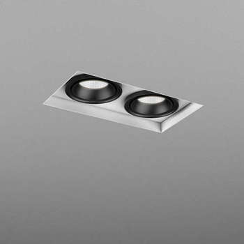 Lampa wewnętrzna, wpuszczana Aqform Squares next 50x2 LED trimless recessed 13