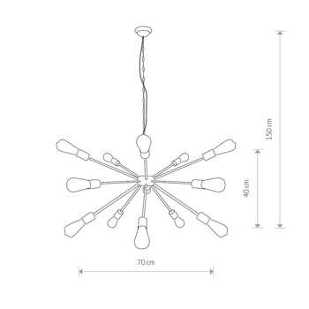 Lampa wisząca Nowodvorski Rod