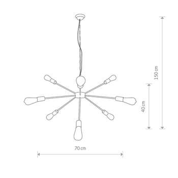 Lampa wisząca Nowodvorski Rod