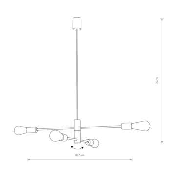 Lampa wisząca Nowodvorski Rotor