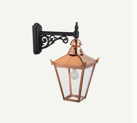 Lampa zewnętrzna, elewacyjna CHELSEA 960 COPPER E27 EEI A+..D, NORLYS, 960CO