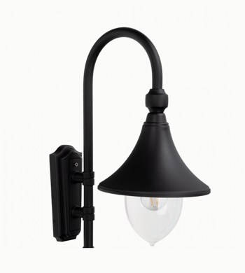 Lampa zewnętrzna, elewacyjna FIRENZE 800 BLACK E27, Florence, 800B