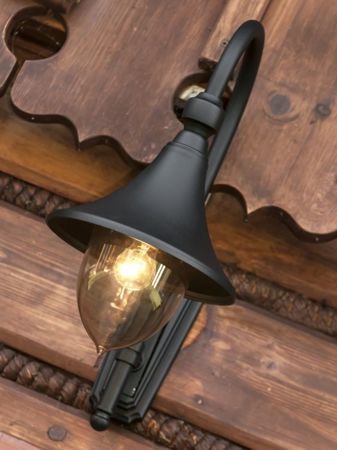 Lampa zewnętrzna, elewacyjna FIRENZE 800 BLACK E27, Florence, 800B