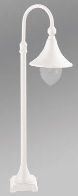 Lampa zewnętrzna, słupkowa Florencja 805, biały