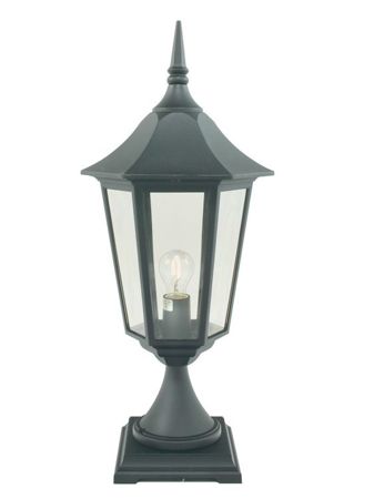 Lampa zewnętrzna, słupkowa Modena 384, biały