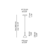 Lampa wewnętrzna, wisząca Estiluz Cupolina T-3934S 59 TC