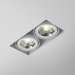 Lampa wewnętrzna, wpuszczana Aqform Squares 111x2 trimless recessed 13