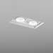 Lampa wewnętrzna, wpuszczana Aqform Squares next 50x2 LED trimless recessed 46