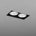 Lampa wewnętrzna, wpuszczana Aqform Squares next 50x2 LED trimless recessed 46