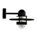 Lampa zewnętrzna, elewacyjna BERGEN 270 BLACK E27 57W, NORLYS, 270B